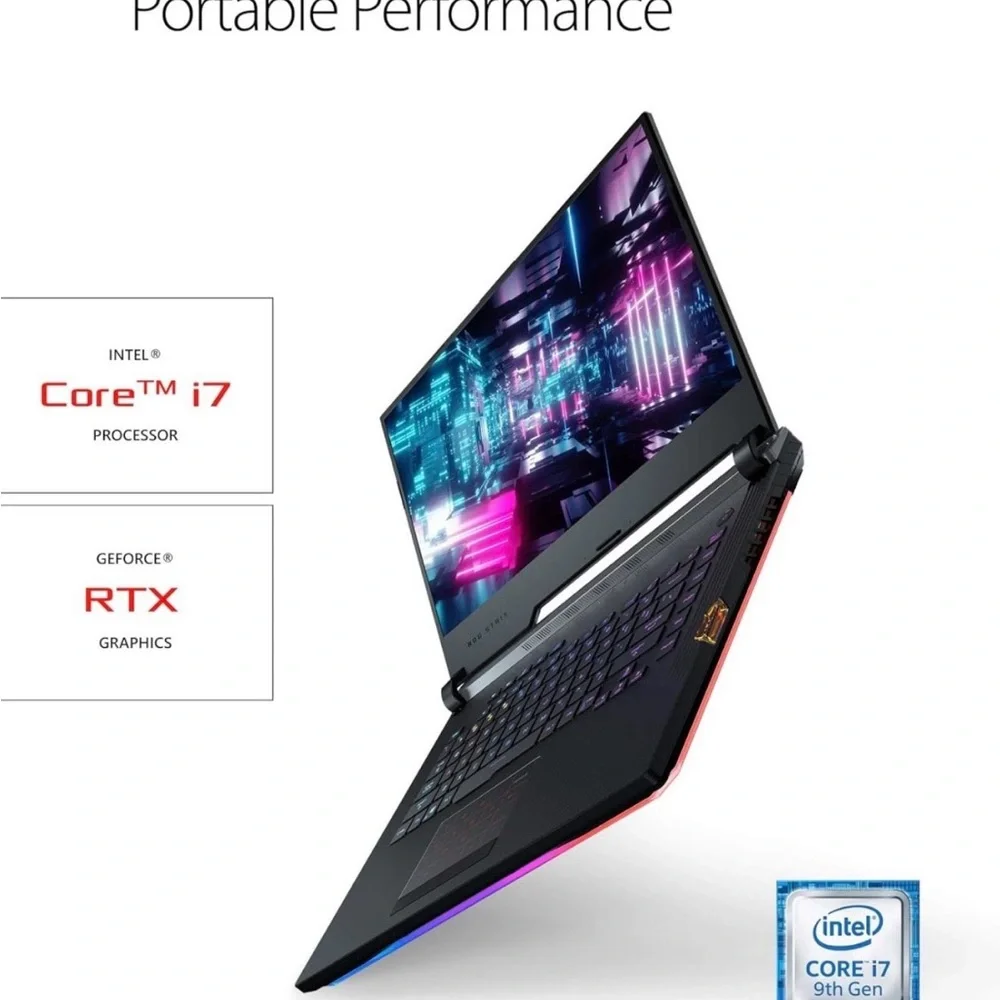 💻 ASUS ROG Scar III – RTX 2070 / i7 / 32GB RAM / 240Hz
